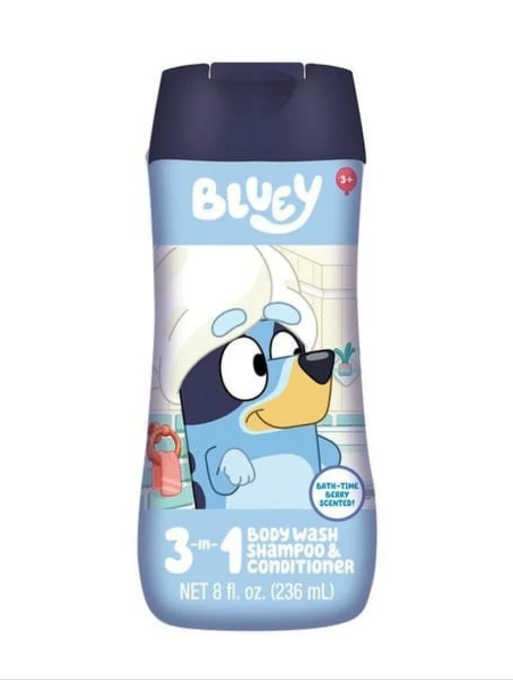 3-in-1 Kids Body Wash Shampoo & Conditioner - Blue